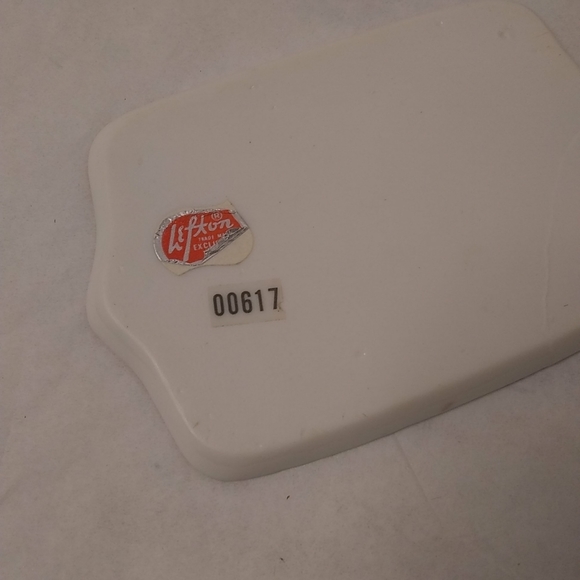 LEFTON Miniature Tea Set White Lilac with Gold Trim 6 Piece' Vintage Collectible - Picture 5 of 9